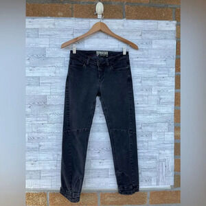 CLOSED denim cropped biker jeans size 26